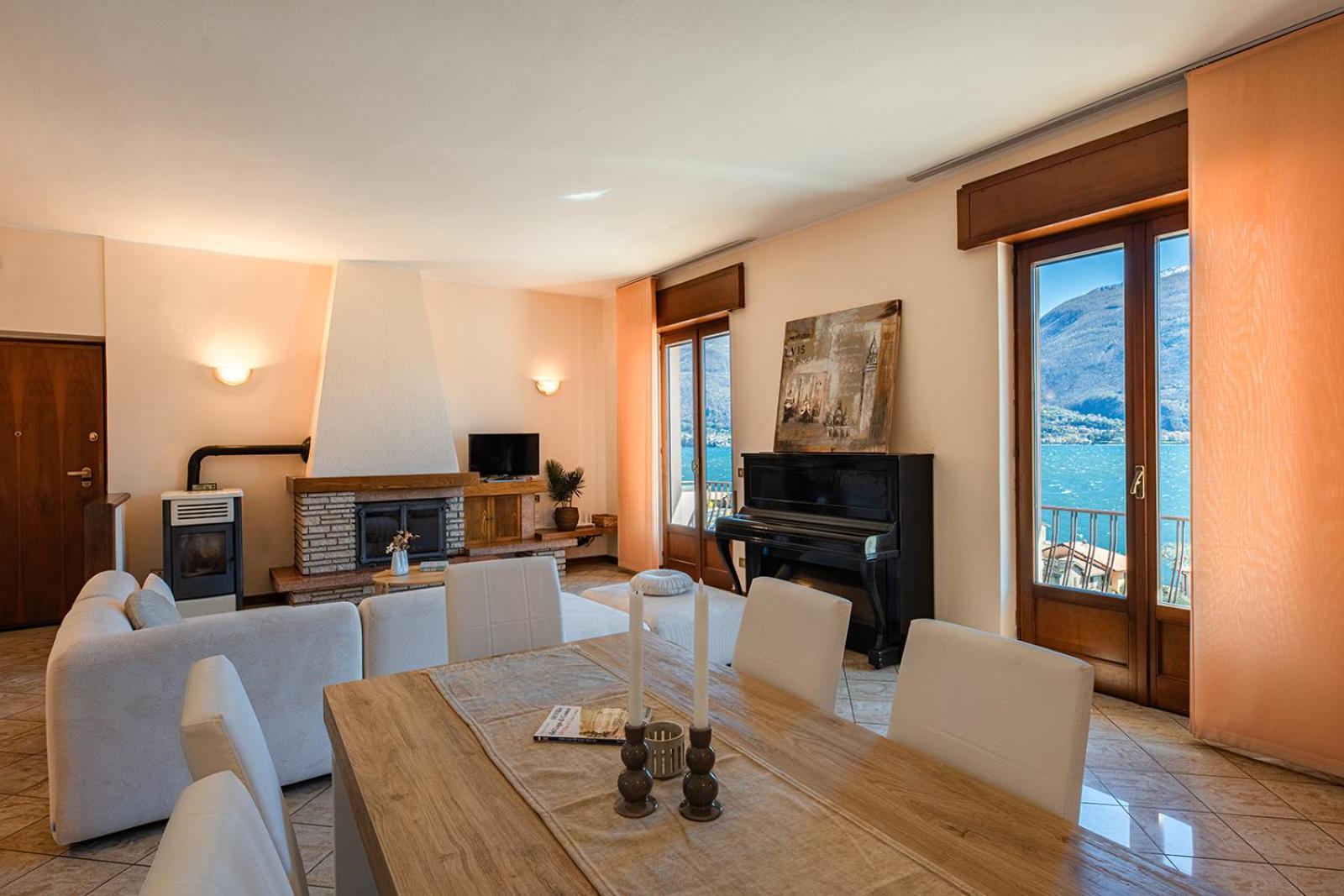 Appartamento Bellavista - Lake Como View - Near The Beach 크레미아 외부 사진