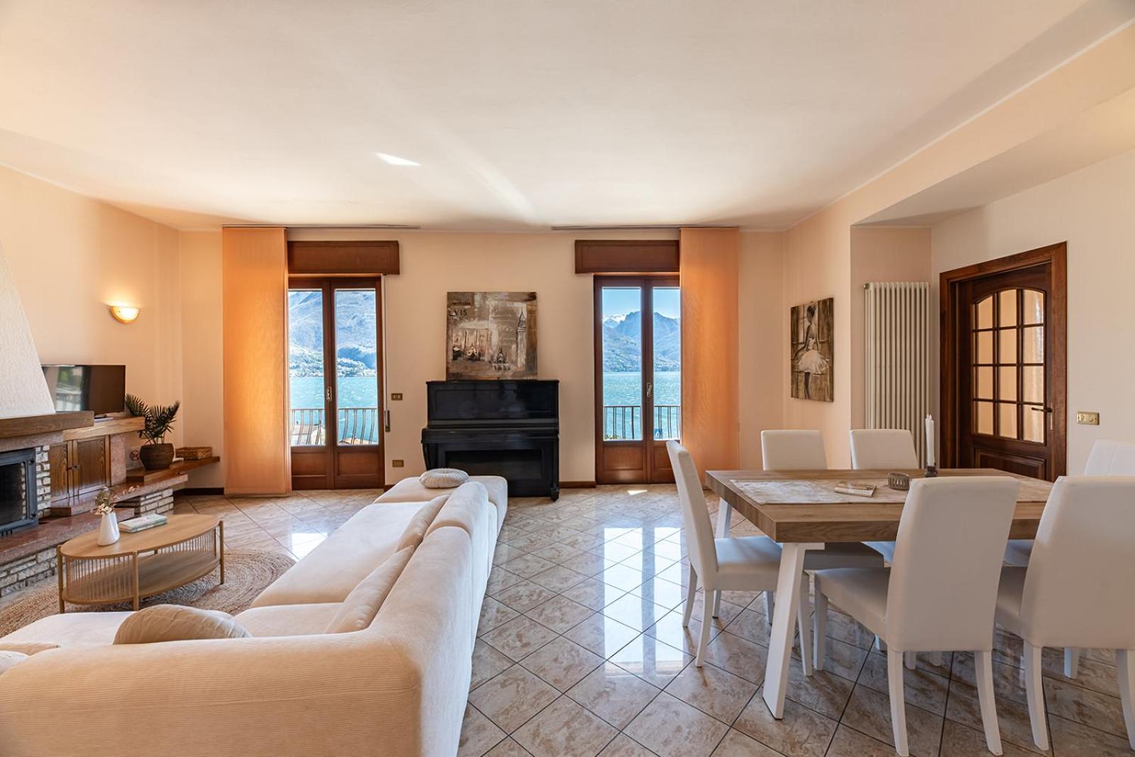 Appartamento Bellavista - Lake Como View - Near The Beach 크레미아 외부 사진
